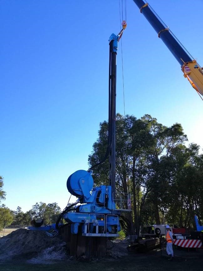 Giken's Silent Piling Technology