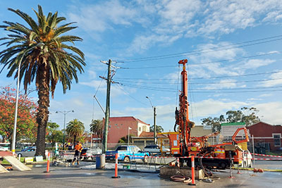 METRONET New Midland Station Project | Clapham Yard Bridge | CMW Geosciences