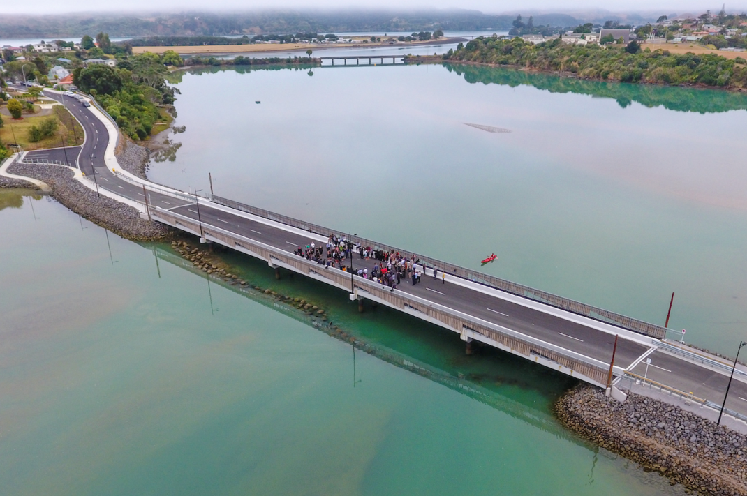 Rangitahi Bridge, Raglan NZ